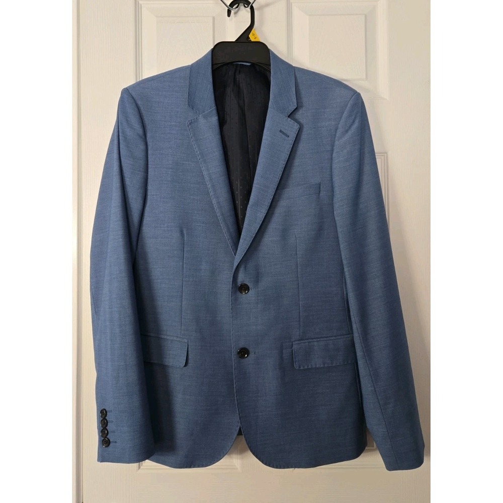 RW & CO Slim Fit Mens Blazer Size 38 Blue